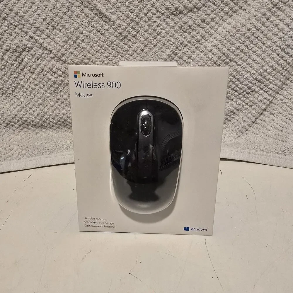 Microsoft Wireless Mouse 900 - Black New/Un-Opened (PW4-00001)